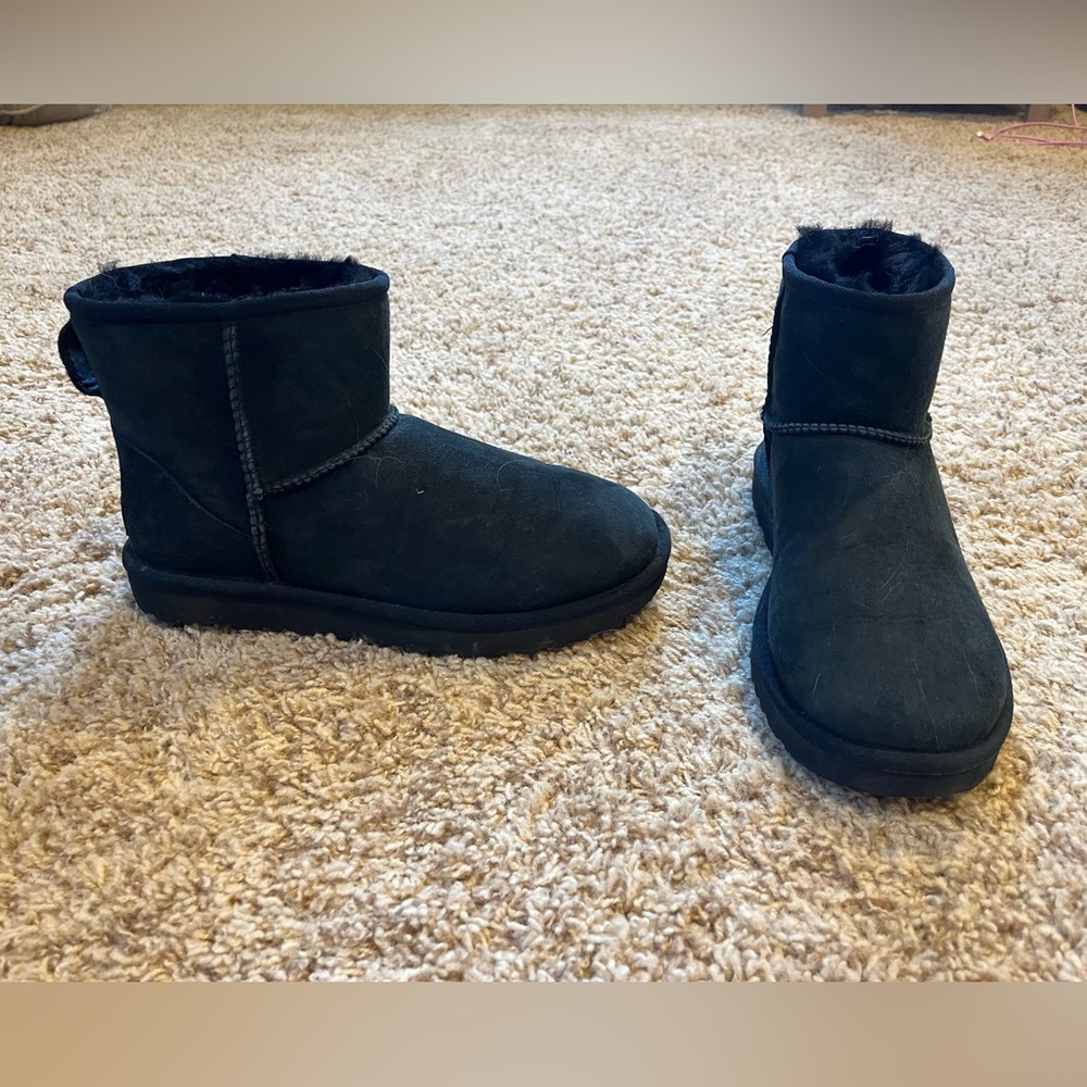UGG Classic Mini ll boots Black Size 8